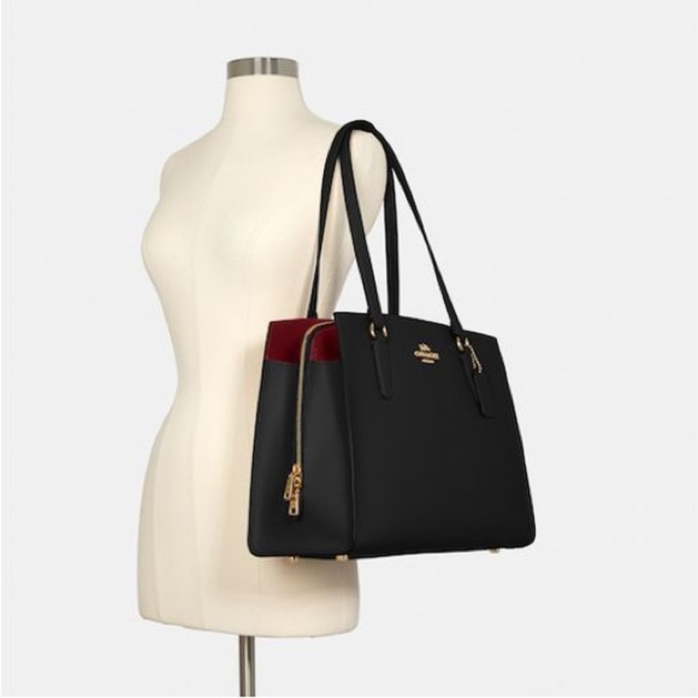 NWOT Coach Tatum Carryall 40 - Black